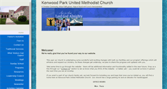 Desktop Screenshot of kenwoodparkumc.org