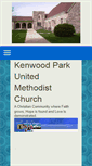 Mobile Screenshot of kenwoodparkumc.org